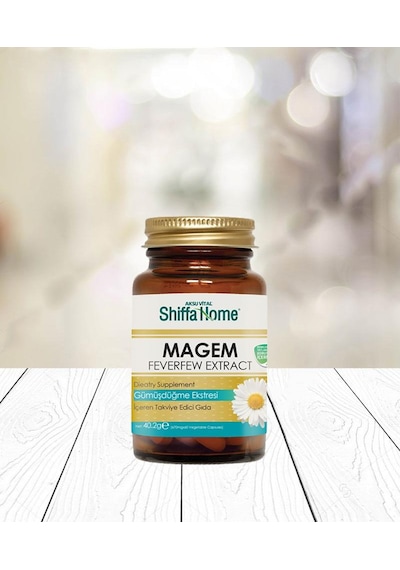 Aksu Vital Shiffa Home Magem (Feverfew) Ekstrakt 670 MG 60 Kapsül