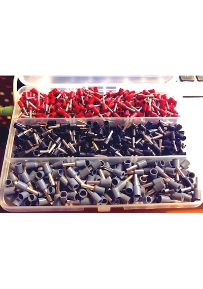 1350 Adet Maasco Kablo Yüksük 1,0-1,5-2,5 Mm Setli