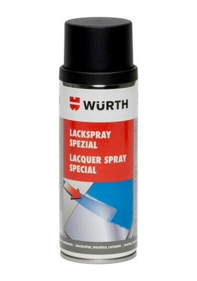 Würth 650 Derece Isıya Dayanıklı Eksoz ve Soba Boyası Mat Siyah