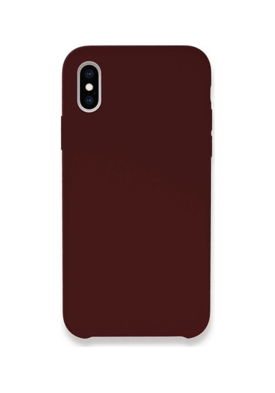 Apple iPhone Uyumlu Xs Max Kılıf Lansman Legant Silikon - Bordo İtdark8660