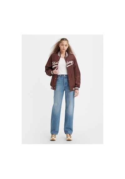 Levi's Ribcage Full Length Kadın Jean Pantolon - Dance Around-16238 Med İndigo - Worn İn