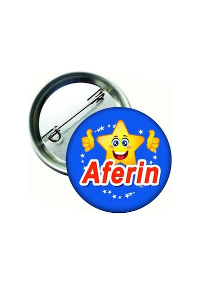 Aferin Öğrenci Yaka Rozeti 30 Adet N11.92