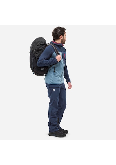 Millet Seneca Fl Hd Erkek Kapşonlu Polar Ceket Tam Fermuar Mıv10336 N9302 Çok Renkli