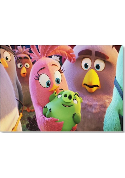 Cakasepetim Angry Birds Aile Görseli Ahşap Mdf Tablo