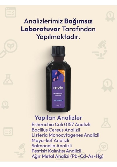 Mor Meyveli Karışım - 130g Diğer