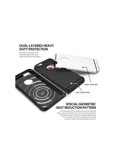 Ringke Max Apple Uyumlu iPhone 6s Plus/ 6 Plus İle Kılıf Gun Metal Tam Koruma Isı Dağılımlı Şok Emici Teknoloji Ringke Max Apple Uyumlu iPhone 6s Plus/ 6 Plus İle Kılıf Gun Metal Tam Koruma Isı Dağılımlı Şok Emici Teknoloji