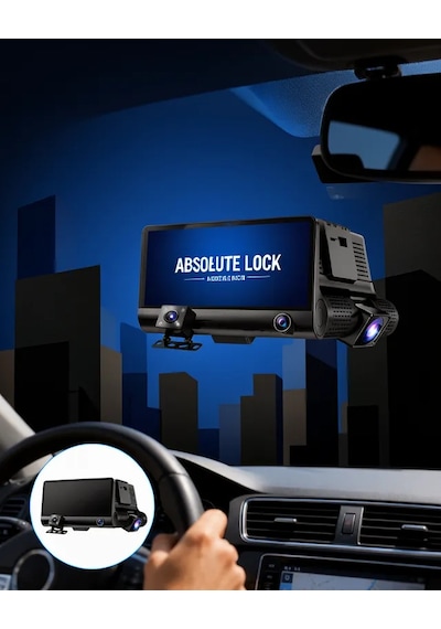 Astraltech Çift Ve Üçlü Lensli Araç Kamerası 1080p Full Hd