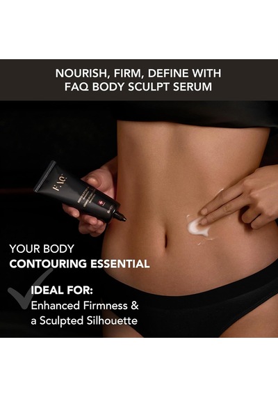 Faq Body Sculpt Serum Peptitler Ve Deniz Yosunu İçeren Hyaluronik Asit Serumu Ve Vücut Nemlendiricisi Selüli Diğer