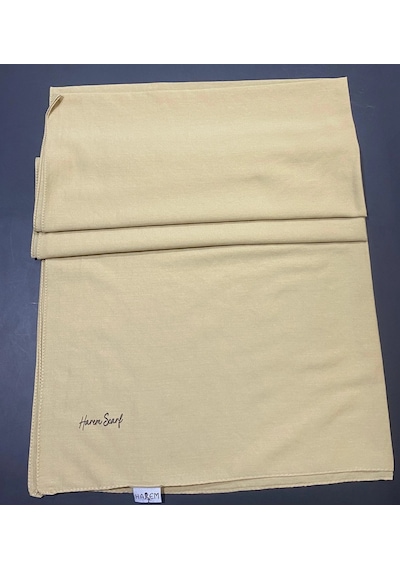 Harem Scarf İncila Şal-koyu Bej Çok Renkli