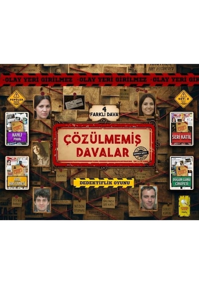 Çözülmemiş Davalar Kutulu Set 2