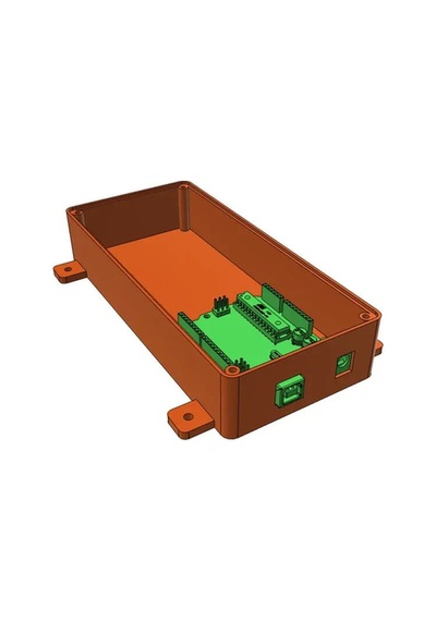 Arduino Genel Amaçlı Proje Kutusu Arduino Mega Ve Diğerlerine Uygun Çift Kapaklı Mavi Renk 175 80 35 Mm