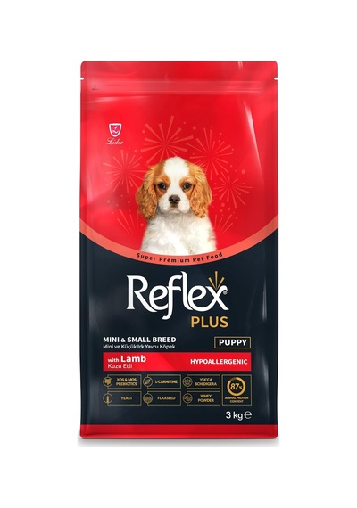 Plus Kuzu Etli Mini Ve Küçük Irk Yavru Köpek Maması 3 Kg
