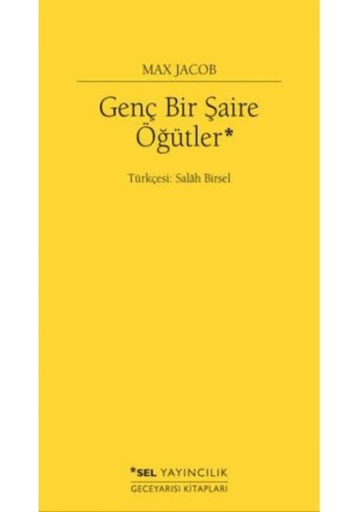 Genç Bir Şaire Öğütler - Max Jacob - Sel Yayıncılık