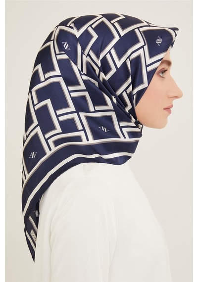 Armine Sura İpek Eşarp 24ya9132 88 - Desenli