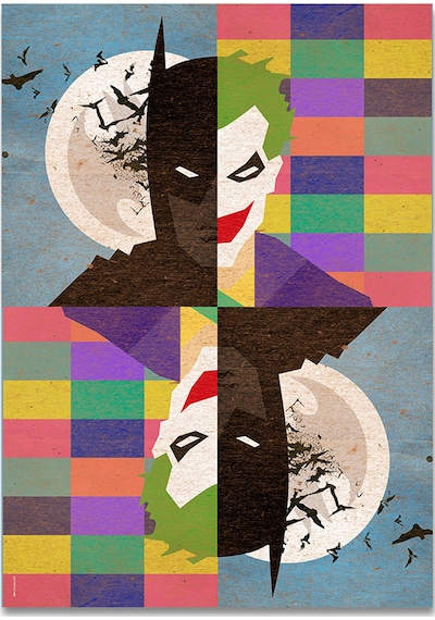 Mabbels Batman Vs Joker 500 Parça Puzzle