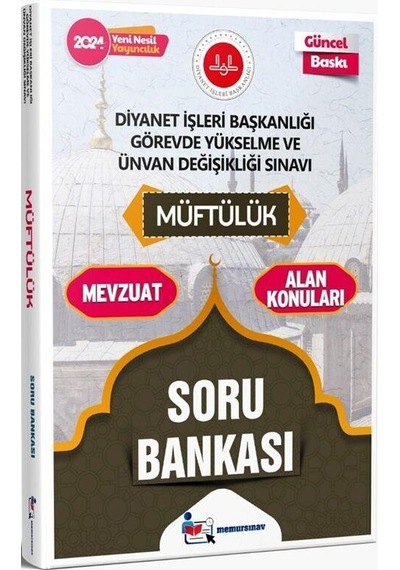 2024 Diyanet İşleri Başkanlığı Gys Ve Uds Müftülük Soru Bankası Memur Sınav