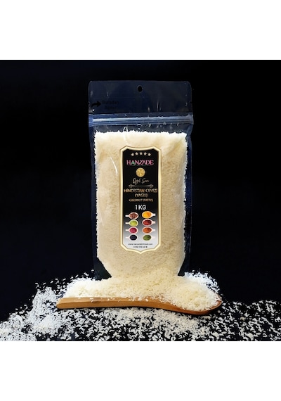 Hanzade Bitkisel Yağlı İri Taneli Hindistan Cevizi 1 KG