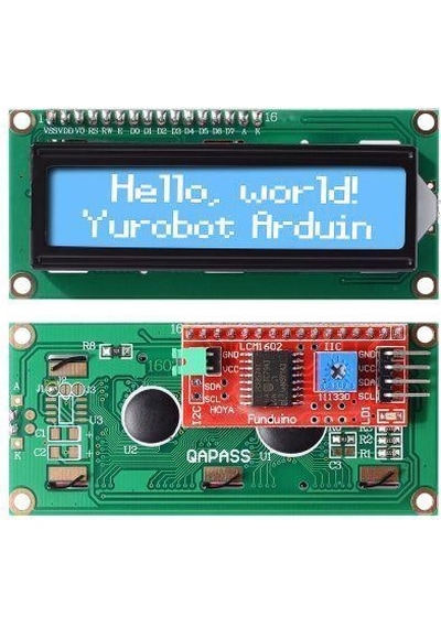 Motorobit 2X16 Mavi Lcd Display I2C Modüllü