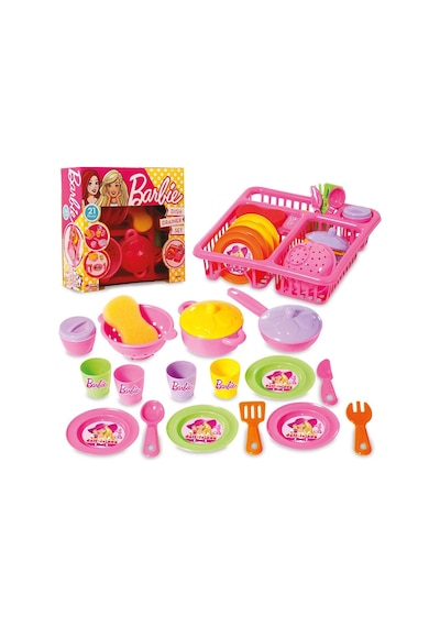 Bulaşıklık 21 Parça - 01753 Pembe