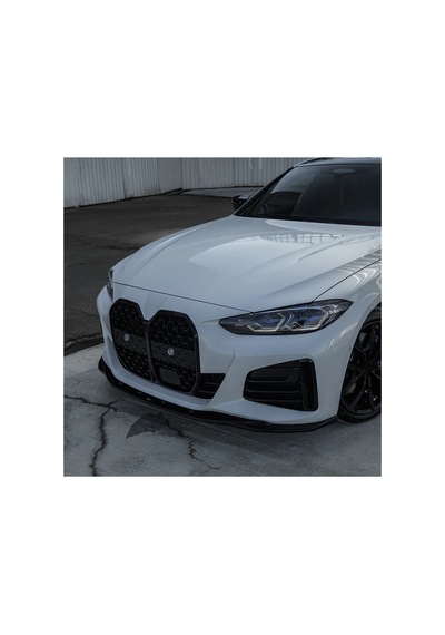 Bmw G26 / I4 2021+ M Sport Ön Lip Piano Black Ön Tampon Alt Eki