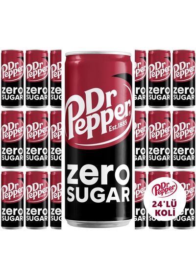Dr Pepper Zero Sugar 24 x 330 ML