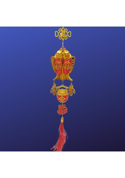 Feng Shui Koi Balık Şans Ve Bereket Askılık 80 Cm