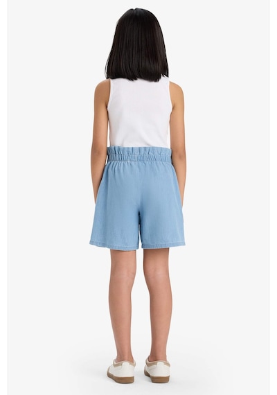 Defacto Kız Çocuk Jean Şort E6690a825smnm39 Mavi