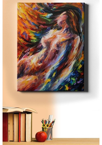 Webstyle Sayılarla Boyama Seti Kasnaklı Nü Kadının Rüyası 60 X 75 Cm