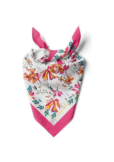 Flower Desen Bandana/fular Çok Renkli