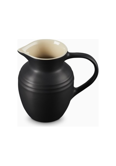 Le Creuset Küçük Seramik Meyve Suyu & Sos Sürahisi, 0.6l Siyah