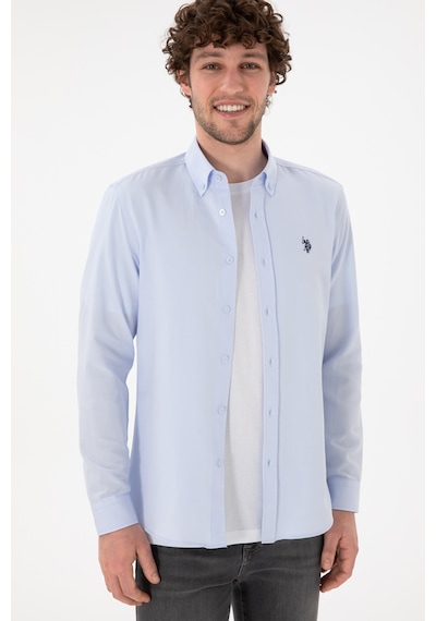 U.s. Polo Assn. Erkek Açık Mavi Gömlek Basic 50306338-vr003 Acık Mavı Açık Mavi U.s. Polo Assn. Erkek Açık Mavi Gömlek Basic 50306338-vr003 Acık Mavı Açık Mavi