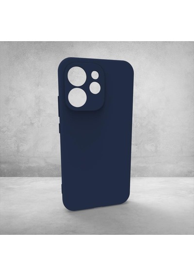 Oppo Reno 15 Pro Kılıf Kamera Korumalı Silikon Rubber Arka Kapak Lacivert
