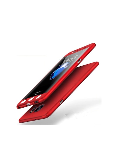 Samsung Uyumlu Galaxy S7 Edge Kamera Korumali 360 Tam Koruma Kilif 315635468 - Renk / Lacivert