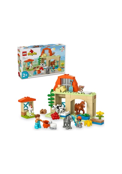 Lego 10416 Duplo Çiftlikte Hayvanların Bakımı 10416 - 2 Yaş & Üzeri Çocuklar İçin Eğitici Oyuncak Yapım Seti 74 Parça