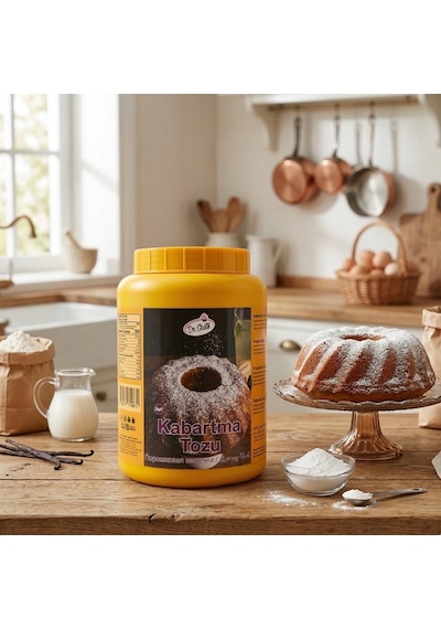 Kabartma Tozu 2 Kg Pasta, Kek Ve Hamur İşleri İçin Profesyonel Kabartıcı