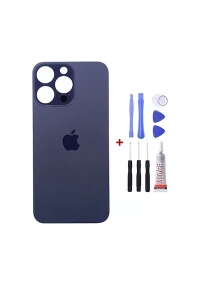 Apple Uyumlu iPhone 14 Pro Max Mor Arka Cam Kapak Arka Pil Kapağı