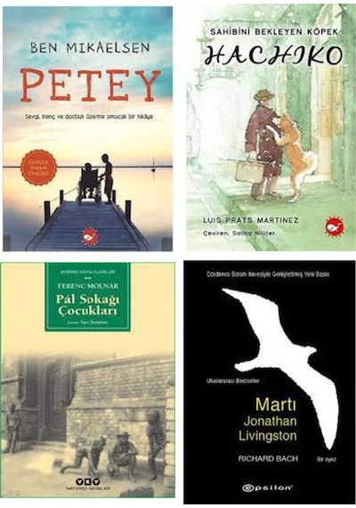 Petey+hachiko+martı+pal Sokağı Çocukları 4 Kitap Set