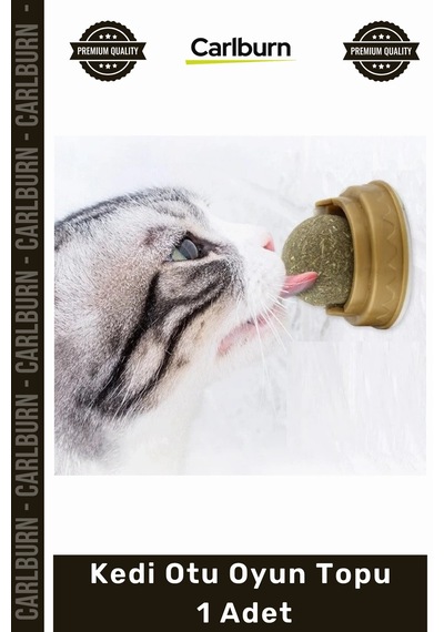 Petshop Yapışkanlı Duvar Oyuncak Isırma Çiğneme Yalana Egzersiz Doğal Nane Kedi Otu Oyun Topu