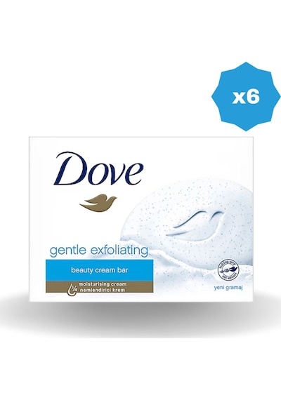 Dove Exfoliating Sabun 90 G 6 Adet