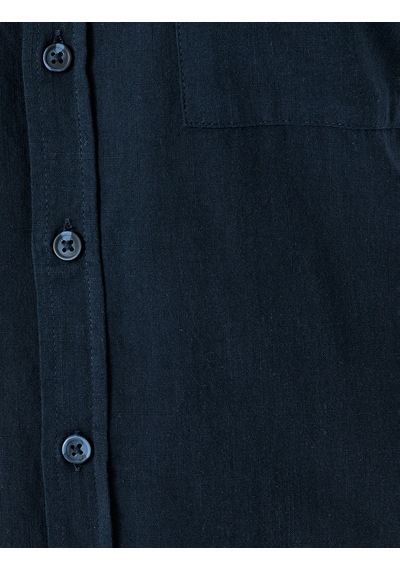 Koton Kısa Kollu Pamuklu Cep Detaylı Slim Fit Gömlek Lacivert 5sam60014hw Lacivert Koton Kısa Kollu Pamuklu Cep Detaylı Slim Fit Gömlek Lacivert 5sam60014hw Lacivert