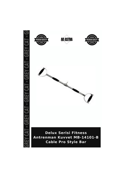 Delux Serisi Fitness Antrenman Kuvvet Mb-14101-b Cable Pro Style Bar