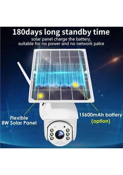 Inox Digital 3 MegaPixel Su Geçirmez 4G Sim Kart Destekli PTZ Solar Bulut Kayıt Destekli Güneş Panelli Kamera Inox Digital 3 MegaPixel Su Geçirmez 4G Sim Kart Destekli PTZ Solar Bulut Kayıt Destekli Güneş Panelli Kamera