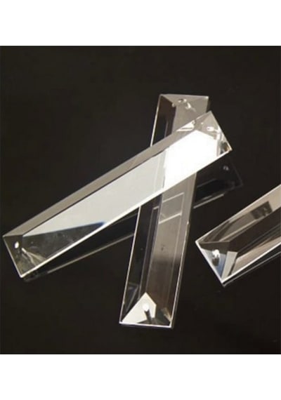 Şeffaf Tabut Avize Taşı 100X20 Mm 10 Adet