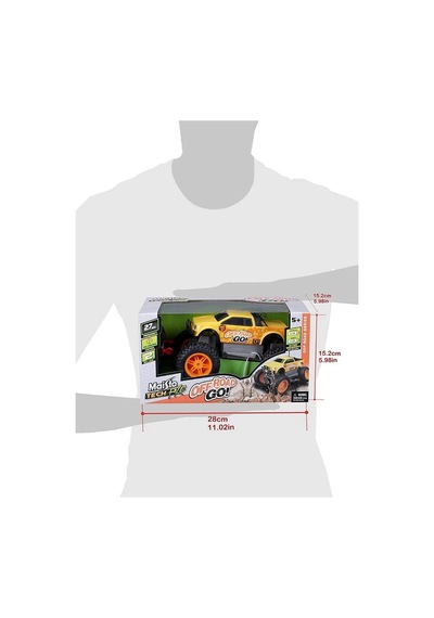 Maisto Off Road Go Kumandalı Araba 82759 - Sarı Çok Renkli