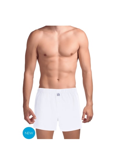 The Don Jersey Beyaz Erkek Boxer