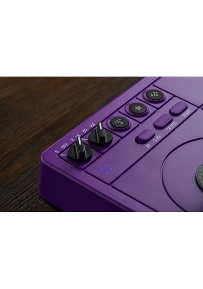 8bitdo Arcade Stick Bluetooth Kablosuz Nintendo Switch /switch 2, Pc, Steam & Raspberry Pi Uyumlu Mor
