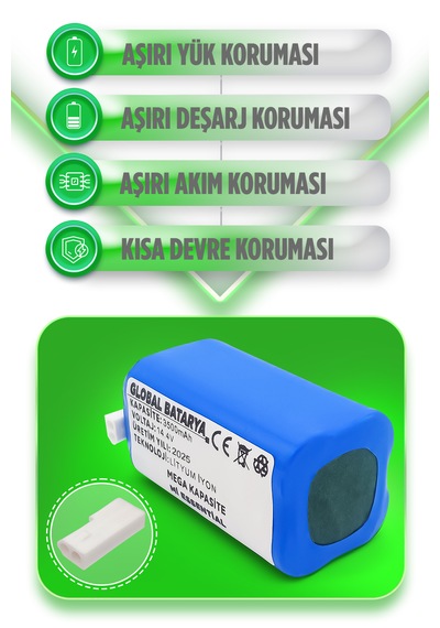 Xiaomi Mop Essential Batarya Mjstg1 3500mah Mega Kapasite