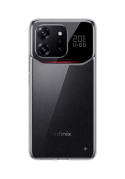 Infinix Note 60 Ultra Uyumlu Şeffaf Silikon Kılıf Renkli