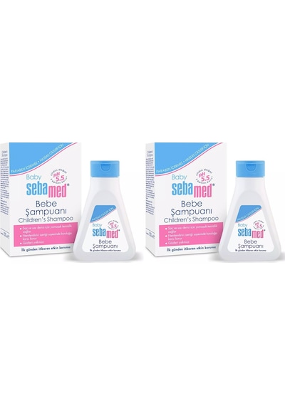 Sebamed Bebek Şampuanı 150ml Yeni Doğan 2 Li Set Hassas