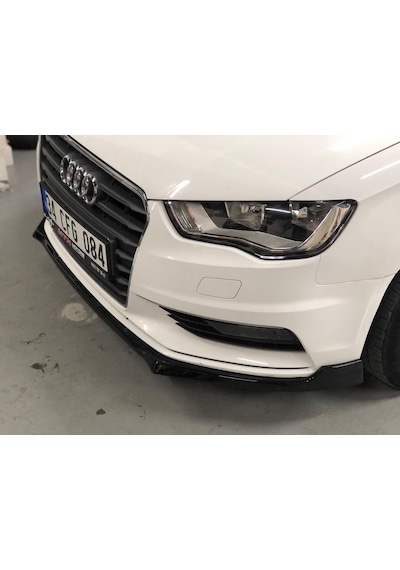 Audi A3 Lip 2013-2016 8v Hb Sedan Ön Lip Piano Black